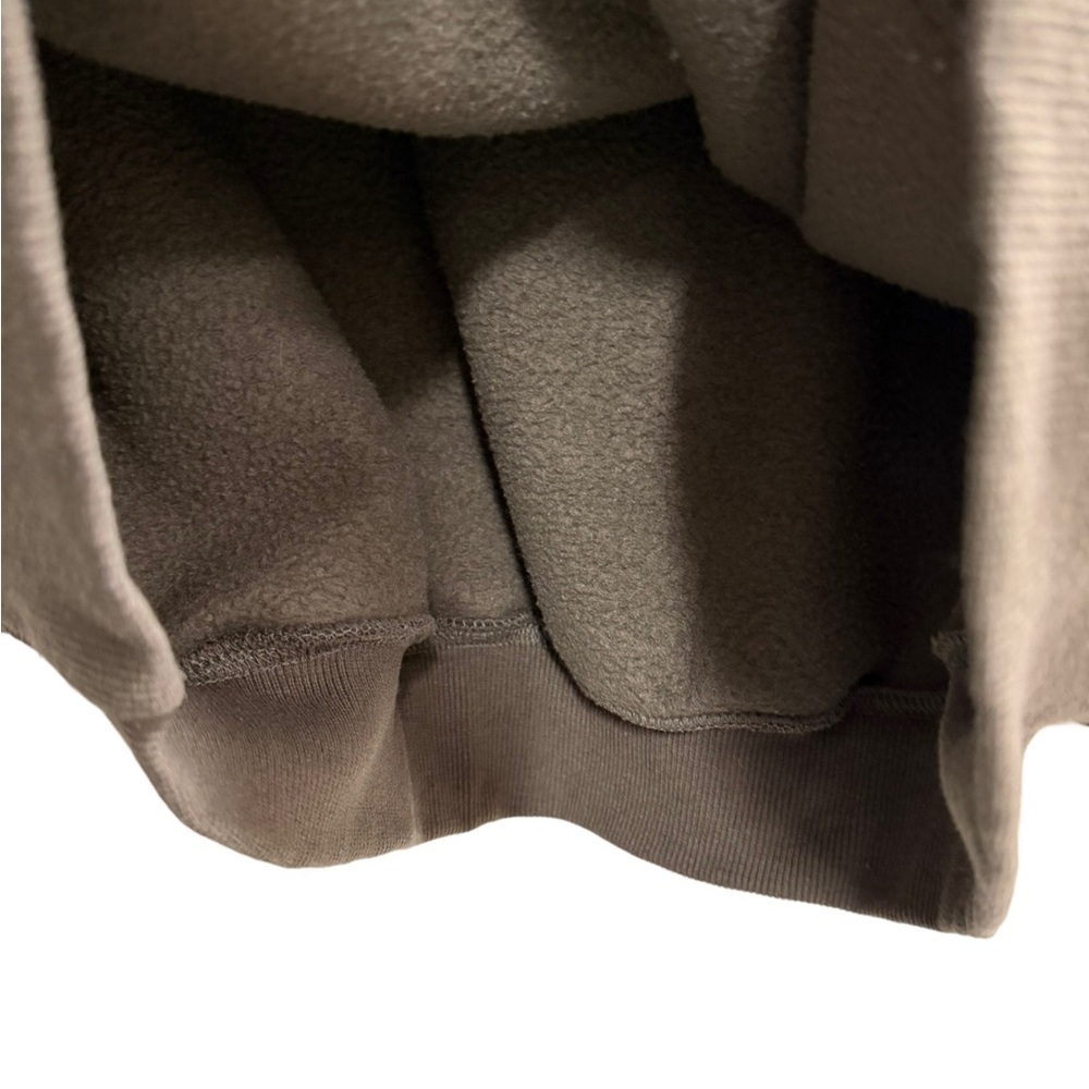 ESSENTIALS FEAR OF GOD Logo Hoodie Taupe / Black Size Large - Picture 12 of 13